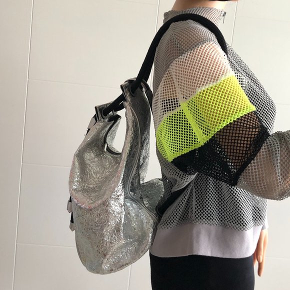 Metallic backpack main image 7